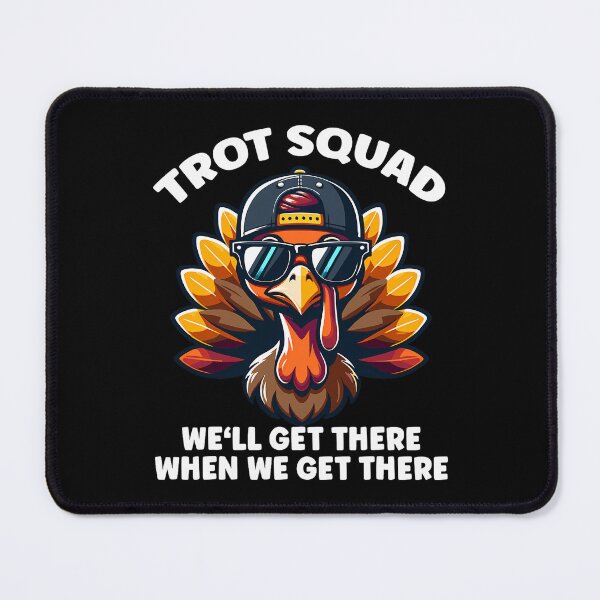 Item preview, Cute Happy Gobble Thanksgiving 80s Fall Trot Squad designed and sold by CalvinVanAuken.