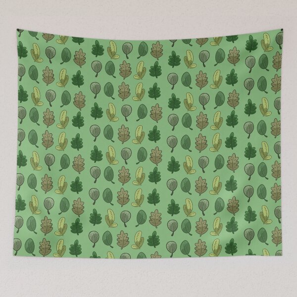 Item preview, Spring is coming - Green leaves pattern designed and sold by mimi111art.