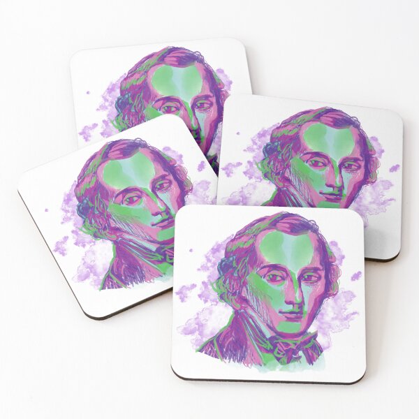 Item preview, Classical Composer Chopin Aurora Portrait Watercolor Illustration  designed and sold by Stable-Camp-Rd.