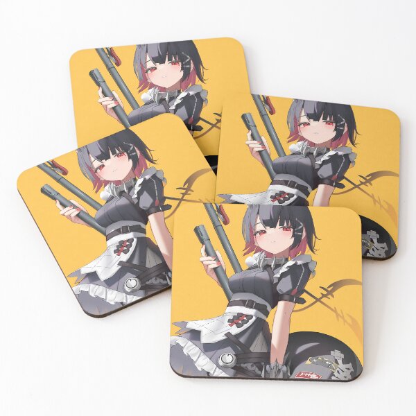 Item preview, Ellen Joe Zenless Zone Zero Game Girl Waifu Yellow Background Anime Style designed and sold by thedarvills.