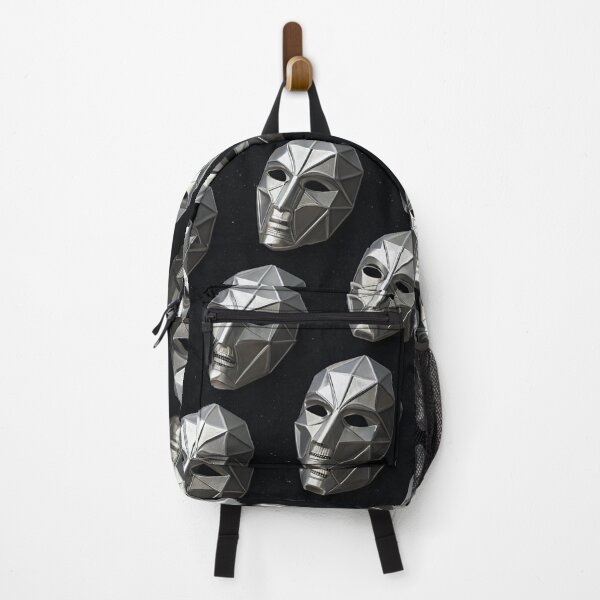 Item preview, Futuristic Geometric Metal Masks Pattern designed and sold by Lucky 777.