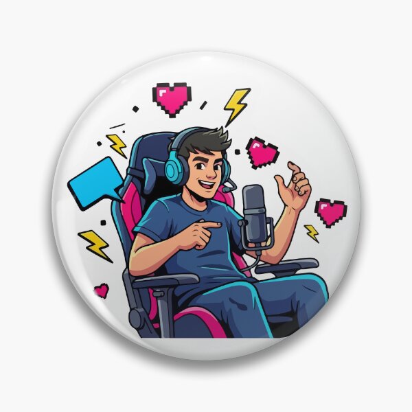 Item preview, Gamer Flow Live Streaming Status Sticker | Gamer & Creator Live Sign designed and sold by zazodesign.