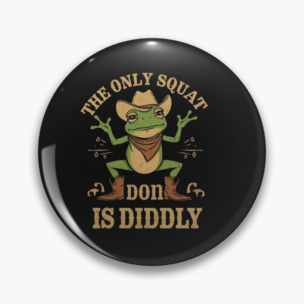 Item preview, The Only Squat I’m Doin’ Is Diddly Shirt, Cowboy Frog Funny Fitness Tee, Western Humor T-Shirt, Lazy Workout Vintage Shirt designed and sold by Printsouf.