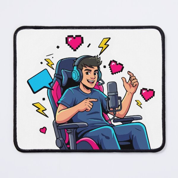 Item preview, Gamer Flow Live Streaming Status Sticker | Gamer & Creator Live Sign designed and sold by zazodesign.