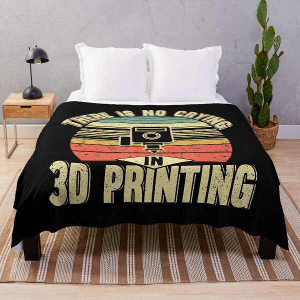 Item preview, There Is No Crying In 3D Printing Funny 3D Printer designed and sold by HollyTrina1.