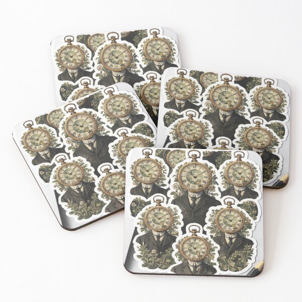 Item preview, Infinite Mind Clock Sticker designed and sold by MonkArts69.