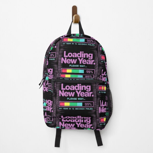 Item preview, Loading New Year Please Wait 99 Percent Progress Bar Design designed and sold by SplashTastic.