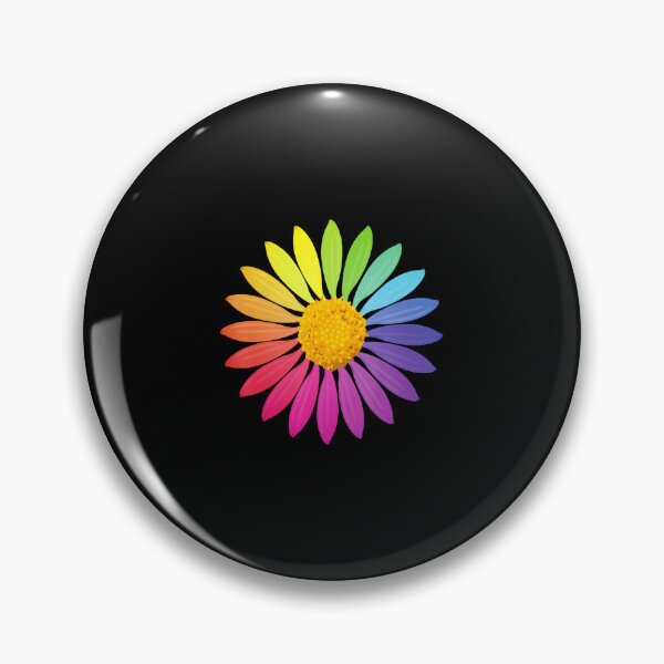 Item preview, Rainbow Flower Roygbiv Colorful Garden Rainbow designed and sold by CleoRoseanna.