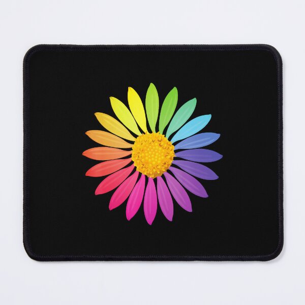 Item preview, Rainbow Flower Roygbiv Colorful Garden Rainbow designed and sold by CleoRoseanna.