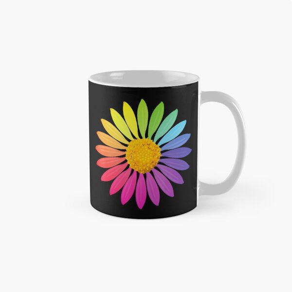 Item preview, Rainbow Flower Roygbiv Colorful Garden Rainbow designed and sold by CleoRoseanna.