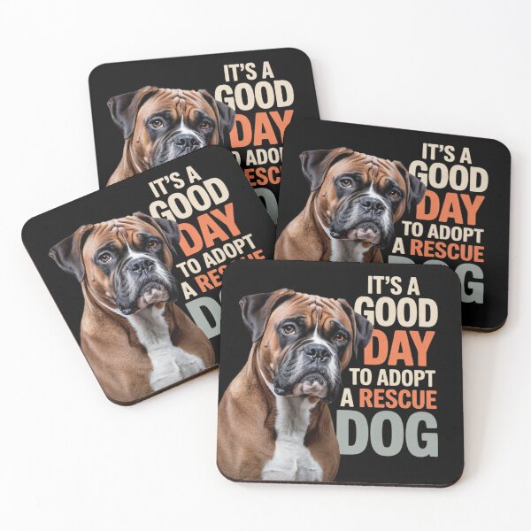Item preview, Boxer Rescue Mom It's A Good Day To Adopt A Rescue Dog  designed and sold by MyzoToyota.