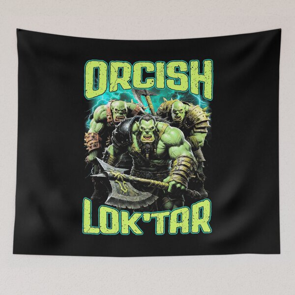 Item preview, RPG Fantasy Orc Funny Orcish Victory Vintage Orcs Bootleg designed and sold by GrandeDuc.