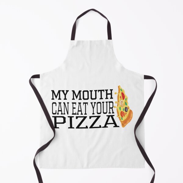 Item preview, My Mouth Can Eat Your Pizza Funny Quote Italian Food Humor Gift Idea for Pizza Lovers designed and sold by karibov.
