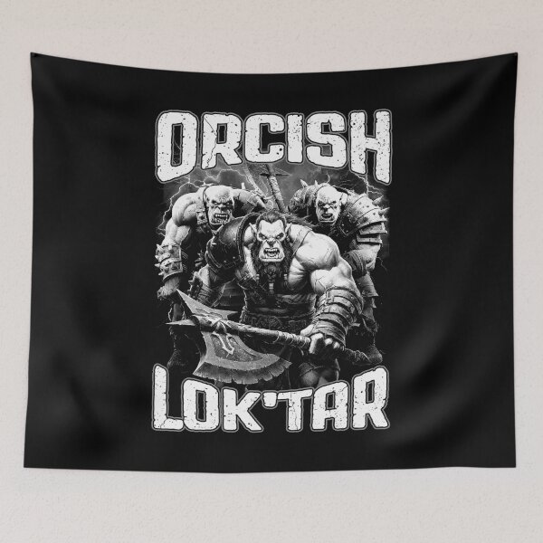 Item preview, RPG Fantasy Orc Funny Orcish Victory Vintage Orcs Bootleg designed and sold by GrandeDuc.