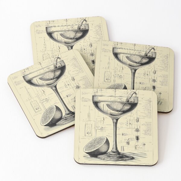 Item preview, Cocktail Diagram with Citrus Twist designed and sold by lautir.