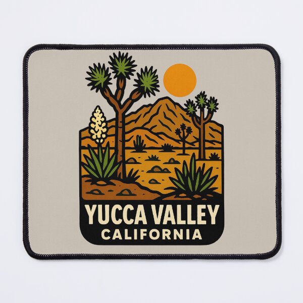 Item preview, Yucca Valley, California - Joshua Tree Desert designed and sold by Myra365Art.