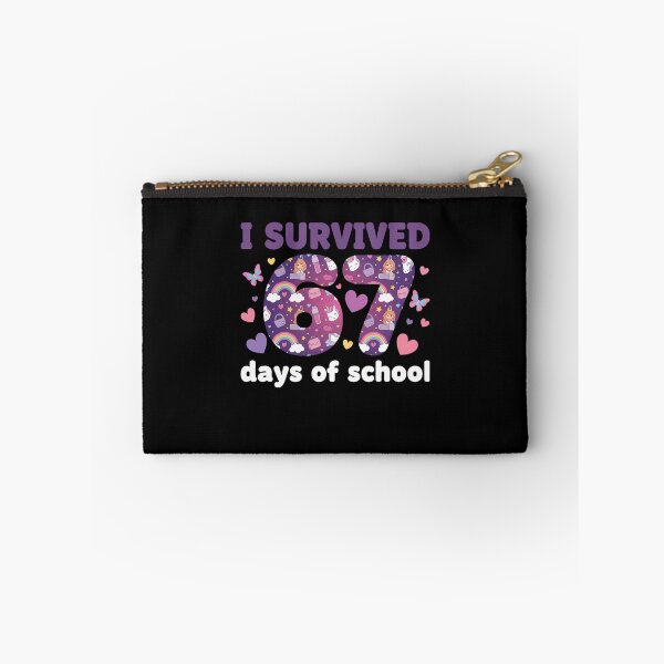 Item preview, School Survived Days of Funny Meme 67 67 Teacher Student Classic I designed and sold by SteveSaccoro.