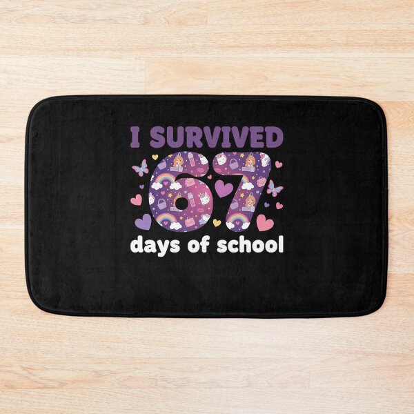 Item preview, School Survived Days of Funny Meme 67 67 Teacher Student Classic I designed and sold by SteveSaccoro.