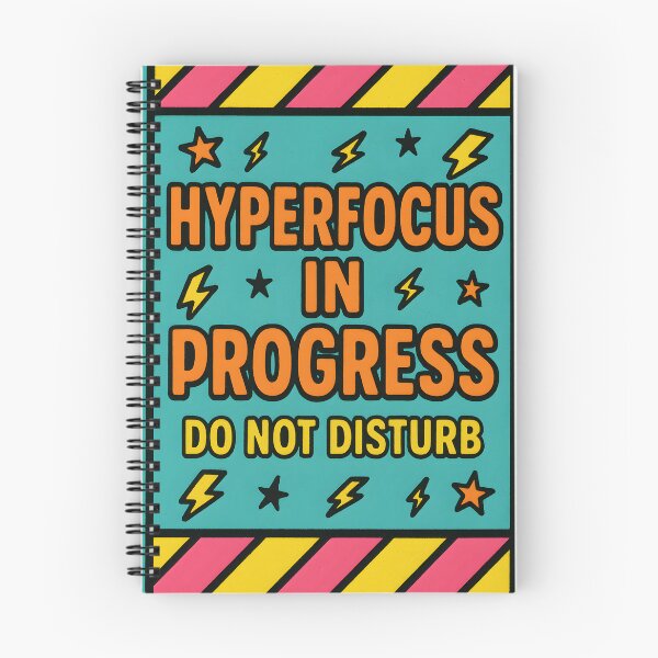 Item preview, ADHD Deep Focus Design designed and sold by MiowandMolly.