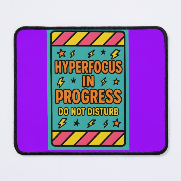 Item preview, ADHD Deep Focus Design designed and sold by MiowandMolly.