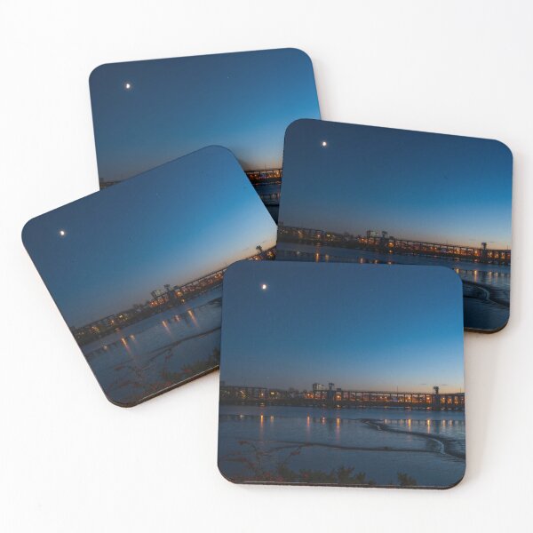 Item preview, Moonlit View of Dunston Staiths Over River Tyne designed and sold by axp7884.