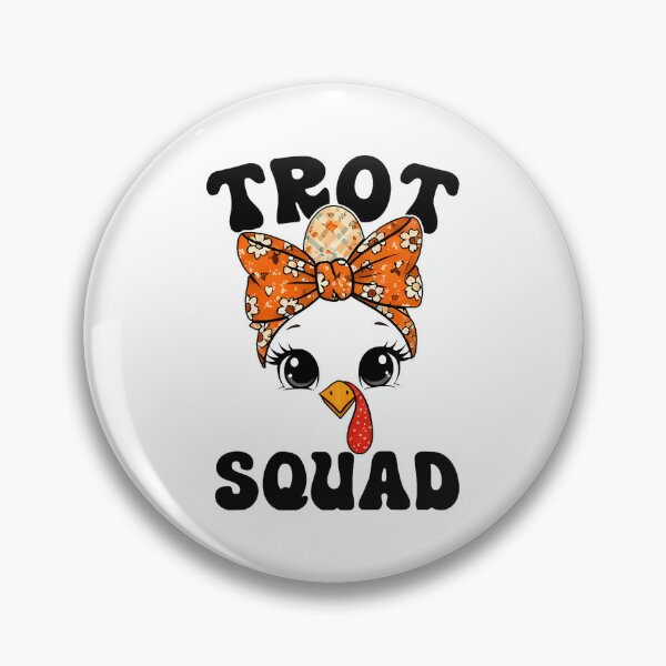Item preview, 80s Cute Trot Squad Gobble Fall Thanksgiving Happy designed and sold by CalvinVanAuken.