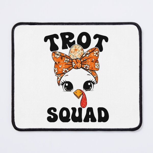 Item preview, 80s Cute Trot Squad Gobble Fall Thanksgiving Happy designed and sold by CalvinVanAuken.