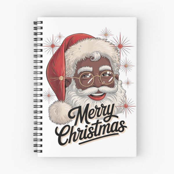 Item preview, Smiling Black Santa Claus Merry Christmas Festive Diversity Design designed and sold by Serene woods.