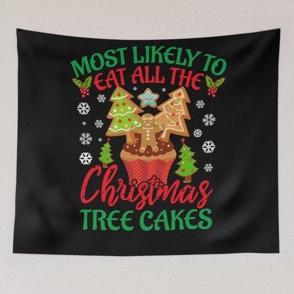 Item preview, Likely Classic To Cakes Vintage Funny Tree The Christmas Retro Most All Eat designed and sold by MediarMedic.