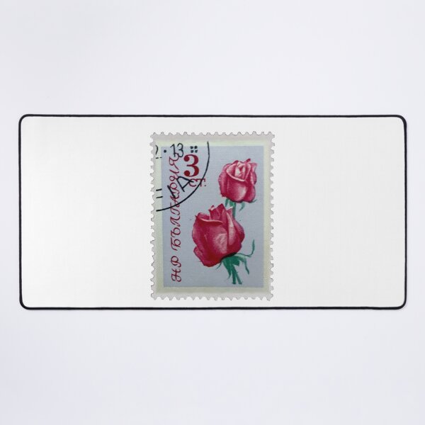 Item preview, Vintage Roses Flowers Postage Stamp designed and sold by red-amber65.