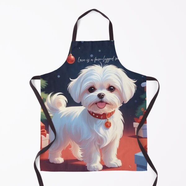 Item preview, Cute Maltese Dog- Love is a four-legged word designed and sold by FilMate.