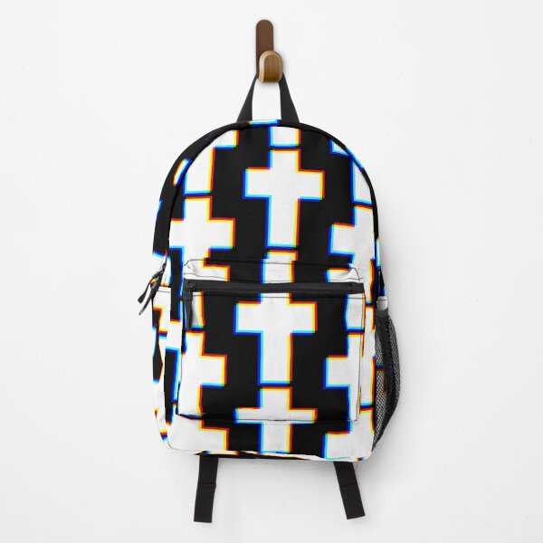 Item preview, Trendy Edm Cross Glitch Style Design Christian designed and sold by TiffanyLucia.