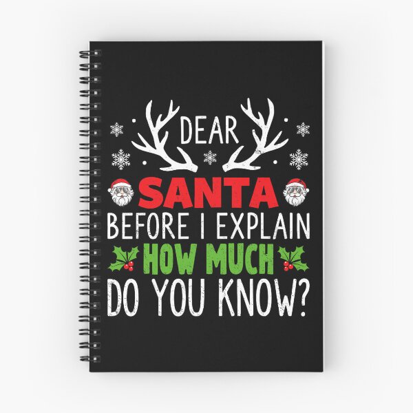 Item preview, On Santa Can Funny The I Explain Santa Dear Christmas Naughty List designed and sold by JoelyNavarro.
