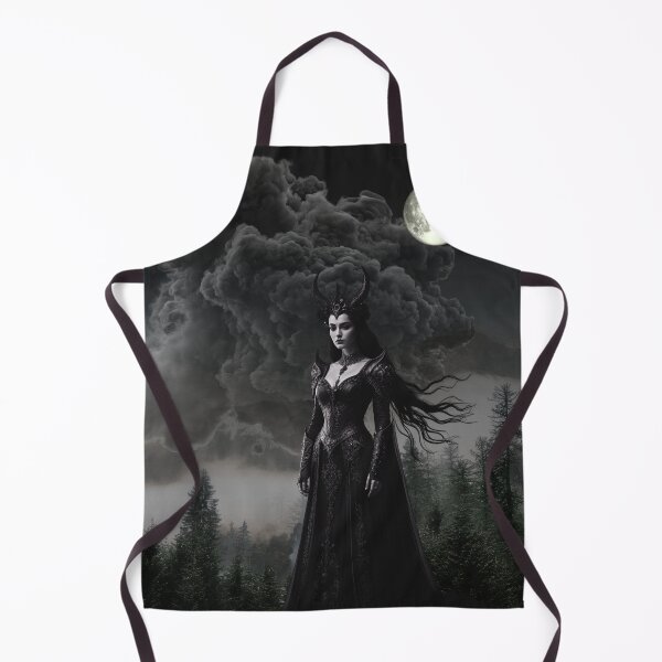 Item preview, dark storm queen – moonlit forest – gothic sorcery elegance designed and sold by Traumrausch.