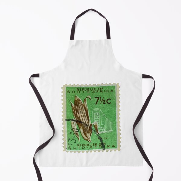 Item preview, Vintage South Africa Corn Green Postage Stamp designed and sold by red-amber65.