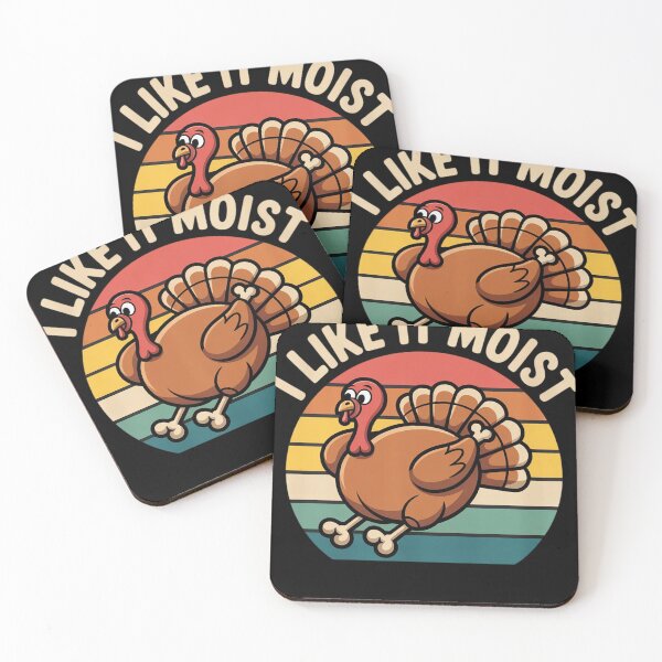 Item preview, I Like it Moist Thanksgiving Costume Turkey Men Women Kids  designed and sold by KotexTemu.