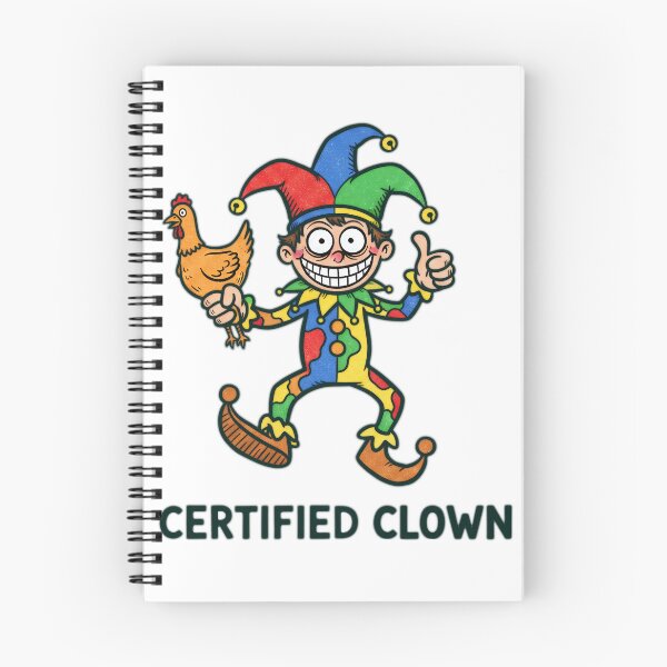 Item preview, Certified Clown with Chicken | Funny Jester and Sarcasm | Internet Meme designed and sold by Wild-way Art.