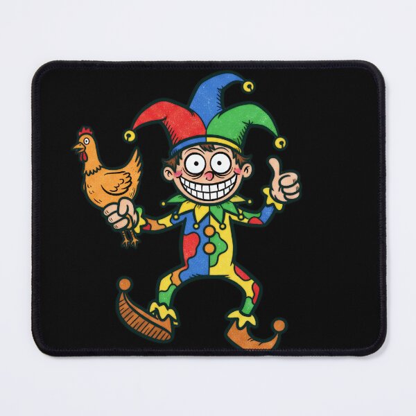 Item preview, Certified Clown with Chicken | Funny Jester and Sarcasm | Internet Meme designed and sold by Wild-way Art.