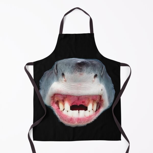 Item preview, Shark Meme Parody Jaws Missing Teeth designed and sold by The Art by Rossouw.