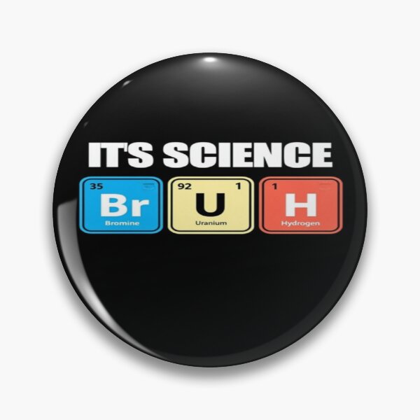Item preview, Funny Periodic Table BRUH Meme – Science Joke Chemistry Gift for Nerds & Students" designed and sold by Bright Nest Studio.