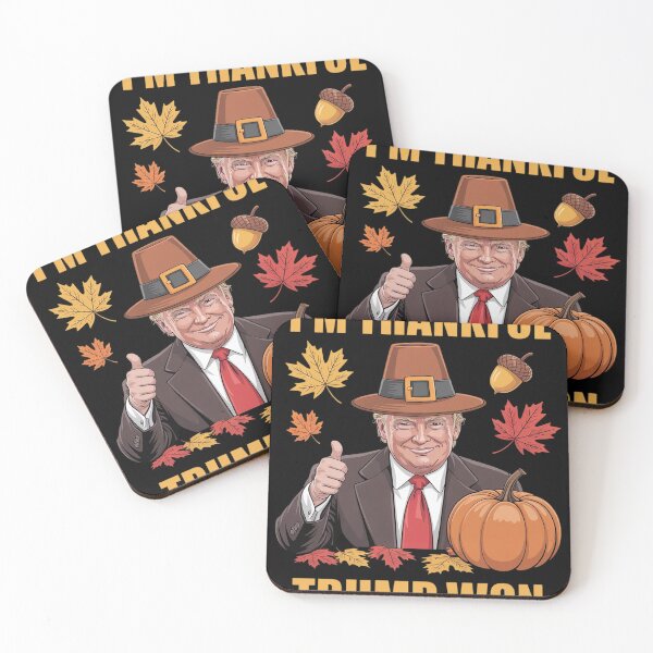 Item preview, i'm Thankful trump won Thanksgiving Turkey fall men women  designed and sold by KotexTemu.