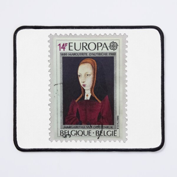 Item preview, Vintage Marguerite D.Autriche Belgium Postage Stamp designed and sold by red-amber65.