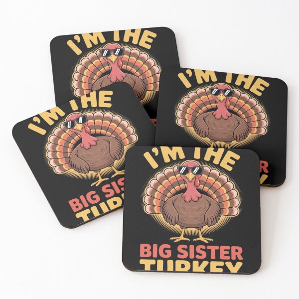 Item preview, I'm The Big Sister Turkey Matching Family Thanksgiving  designed and sold by KotexTemu.