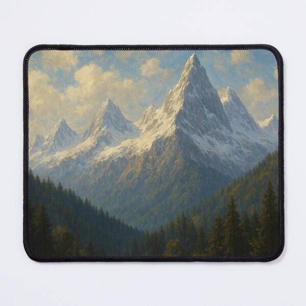 Item preview, Majestic peaks in the morning light designed and sold by Sigtrix.