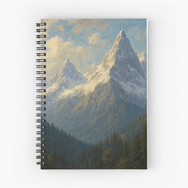 Item preview, Majestic peaks in the morning light designed and sold by Sigtrix.