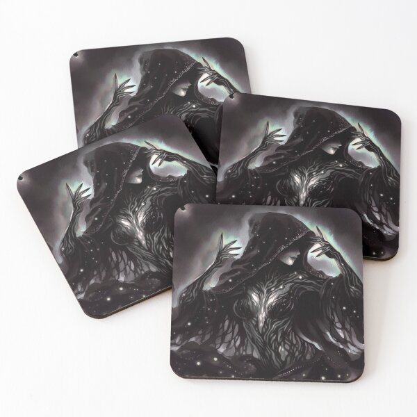 Item preview, cosmic shadow entity – dark energy – mystical spirit art designed and sold by Traumrausch.