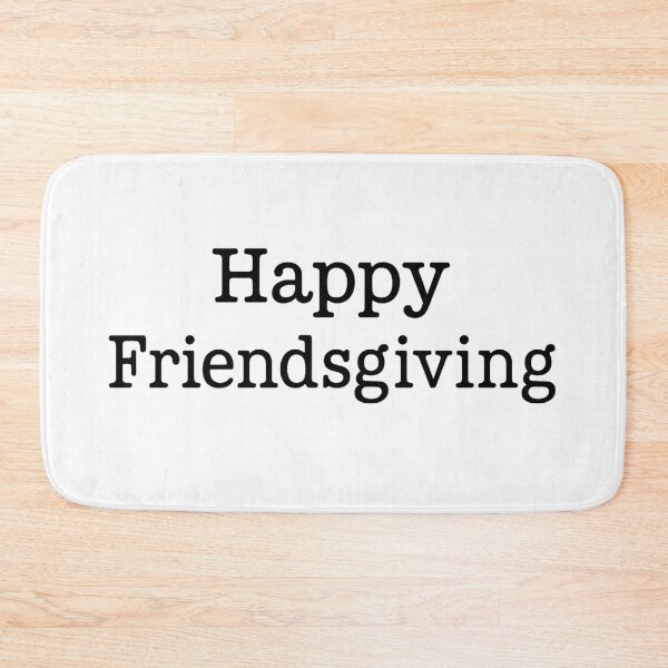 Item preview, Happy Friendsgiving - Minimal Typewriter Font Thanksgiving Design  designed and sold by JaneMcCarthyDNA.