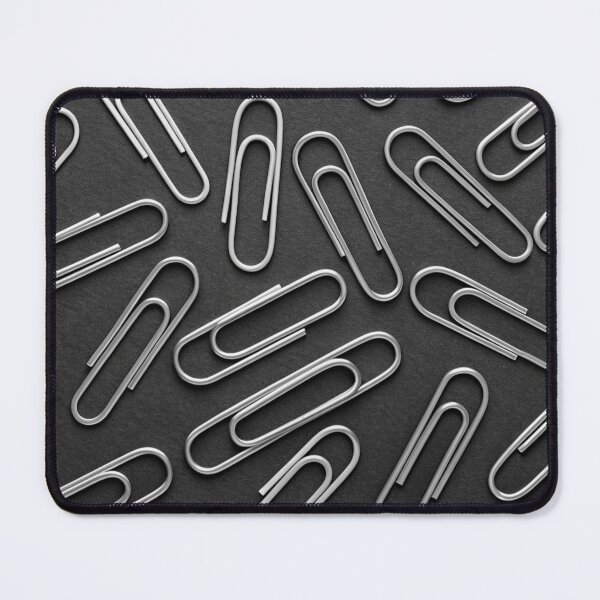 Item preview, Minimalist Paperclip Pattern designed and sold by Lucky 777.