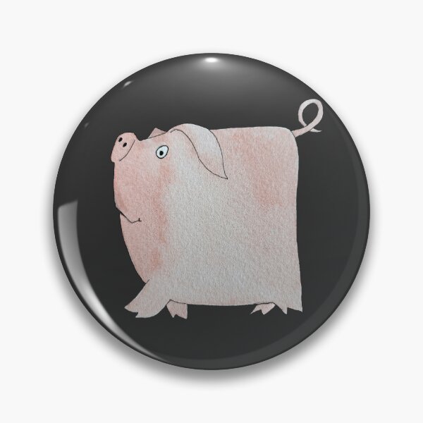 Item preview, Pig - square good designed and sold by sanbrill.