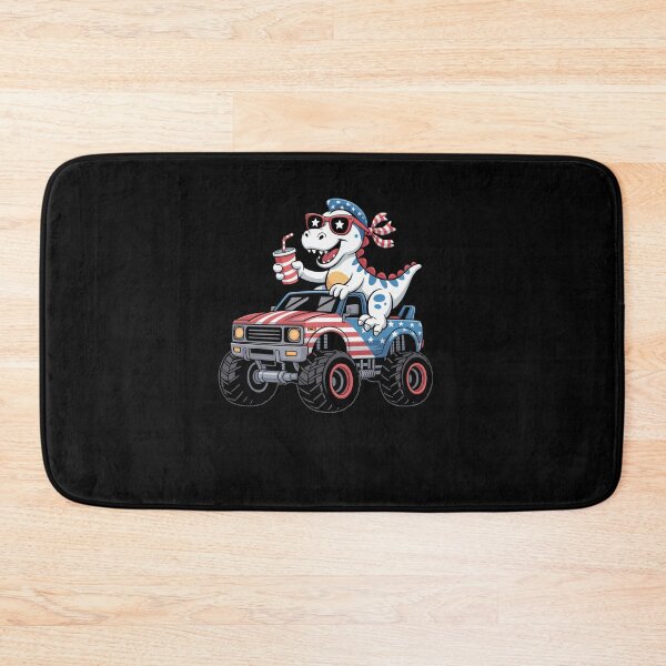 Item preview, Patriotic Dinosaur Monster Truck designed and sold by HeinzanoWeno.